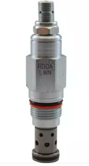 Válvula de alivio de acción directa RDDA-LWN de SUN Hydaulics con ajuste de tornillo, rango de ajuste de 55 a 315 bares